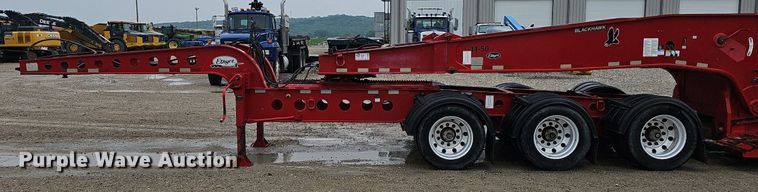 image for item DP0906 2015 Etnyre Blackhawk RTN65TD3-R4/5A-RA lowboy equipment trailer