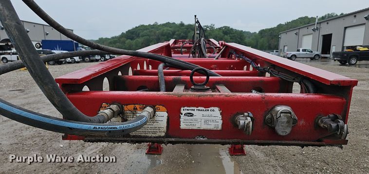 image for item DP0906 2015 Etnyre Blackhawk RTN65TD3-R4/5A-RA lowboy equipment trailer