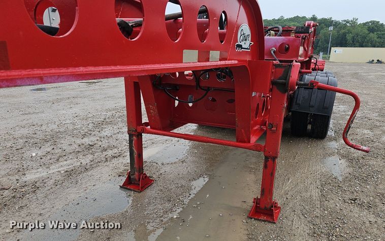 image for item DP0906 2015 Etnyre Blackhawk RTN65TD3-R4/5A-RA lowboy equipment trailer