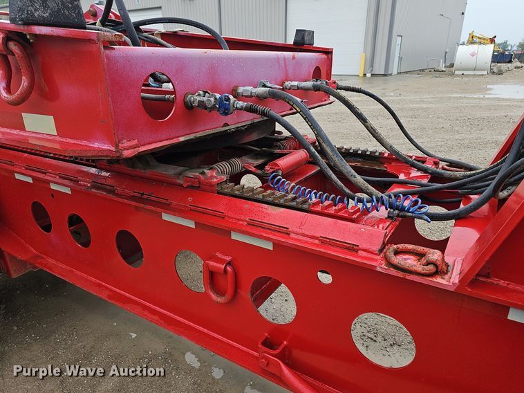 image for item DP0906 2015 Etnyre Blackhawk RTN65TD3-R4/5A-RA lowboy equipment trailer