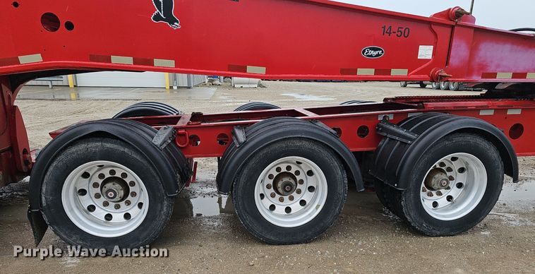 image for item DP0906 2015 Etnyre Blackhawk RTN65TD3-R4/5A-RA lowboy equipment trailer