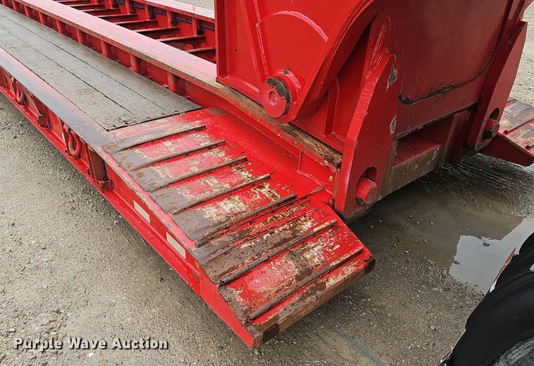 image for item DP0906 2015 Etnyre Blackhawk RTN65TD3-R4/5A-RA lowboy equipment trailer