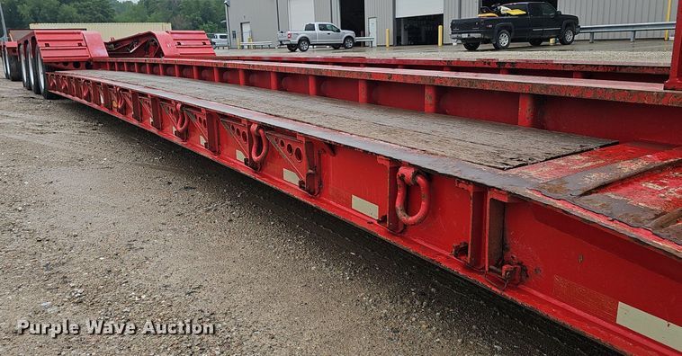 image for item DP0906 2015 Etnyre Blackhawk RTN65TD3-R4/5A-RA lowboy equipment trailer