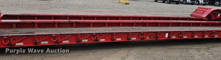 image for item DP0906 2015 Etnyre Blackhawk RTN65TD3-R4/5A-RA lowboy equipment trailer