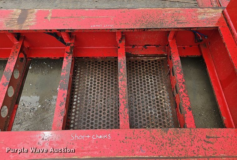 image for item DP0906 2015 Etnyre Blackhawk RTN65TD3-R4/5A-RA lowboy equipment trailer