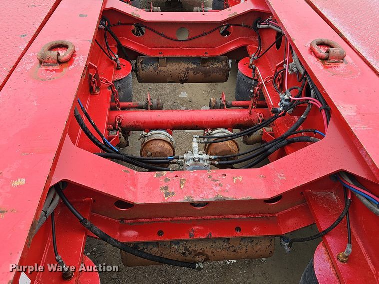 image for item DP0906 2015 Etnyre Blackhawk RTN65TD3-R4/5A-RA lowboy equipment trailer