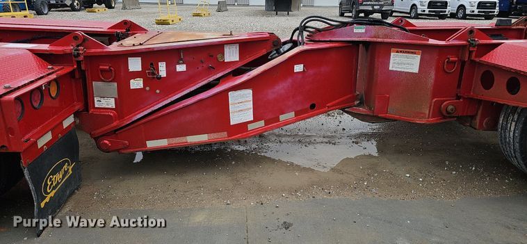 image for item DP0906 2015 Etnyre Blackhawk RTN65TD3-R4/5A-RA lowboy equipment trailer
