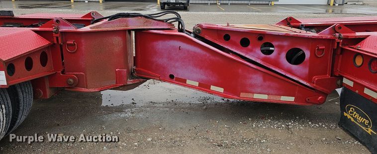 image for item DP0906 2015 Etnyre Blackhawk RTN65TD3-R4/5A-RA lowboy equipment trailer