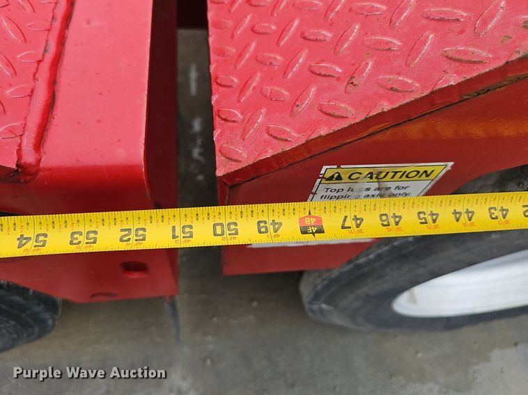 image for item DP0906 2015 Etnyre Blackhawk RTN65TD3-R4/5A-RA lowboy equipment trailer