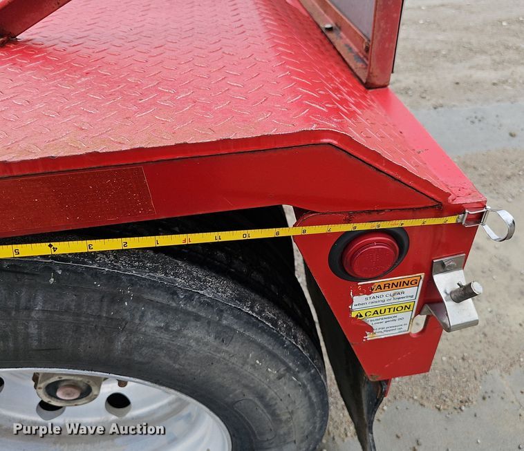 image for item DP0906 2015 Etnyre Blackhawk RTN65TD3-R4/5A-RA lowboy equipment trailer