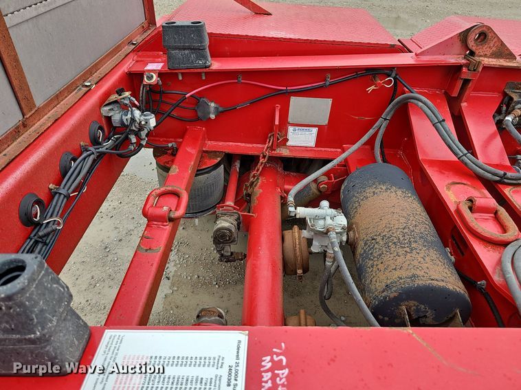 image for item DP0906 2015 Etnyre Blackhawk RTN65TD3-R4/5A-RA lowboy equipment trailer