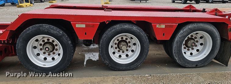 image for item DP0906 2015 Etnyre Blackhawk RTN65TD3-R4/5A-RA lowboy equipment trailer