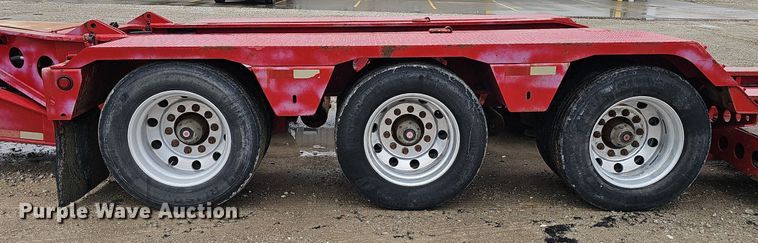 image for item DP0906 2015 Etnyre Blackhawk RTN65TD3-R4/5A-RA lowboy equipment trailer