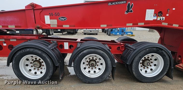 image for item DP0906 2015 Etnyre Blackhawk RTN65TD3-R4/5A-RA lowboy equipment trailer