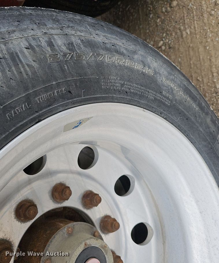 image for item DP0906 2015 Etnyre Blackhawk RTN65TD3-R4/5A-RA lowboy equipment trailer