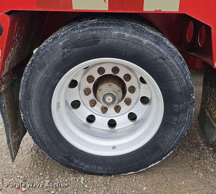 image for item DP0906 2015 Etnyre Blackhawk RTN65TD3-R4/5A-RA lowboy equipment trailer