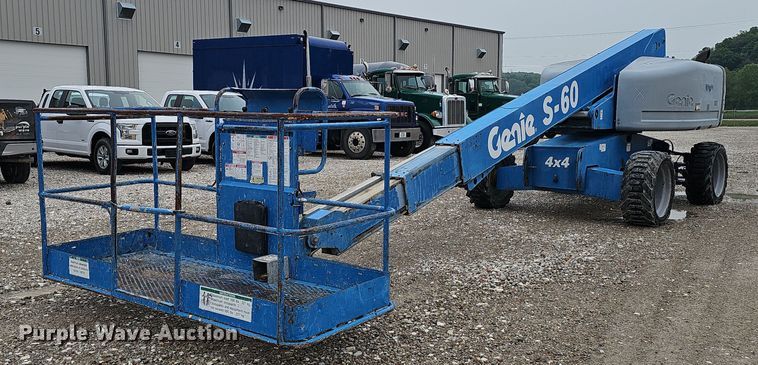 image for item DP0907 2008 Genie S-60 boom lift