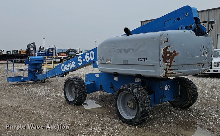 image for item DP0907 2008 Genie S-60 boom lift