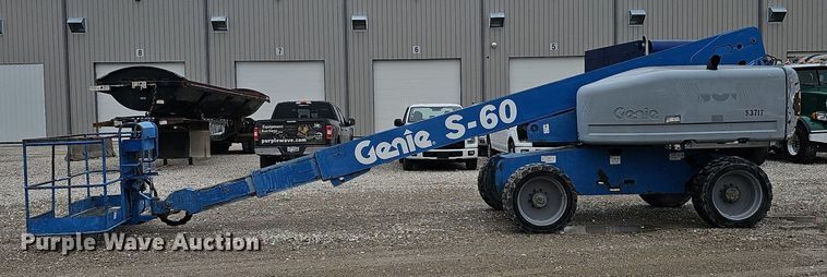 image for item DP0907 2008 Genie S-60 boom lift