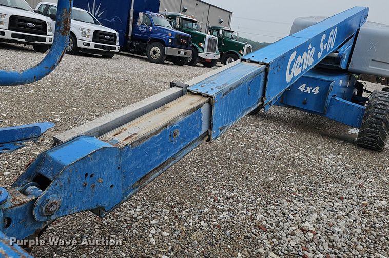 image for item DP0907 2008 Genie S-60 boom lift