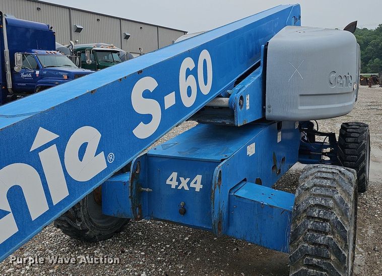 image for item DP0907 2008 Genie S-60 boom lift