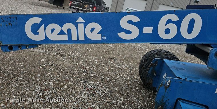 image for item DP0907 2008 Genie S-60 boom lift