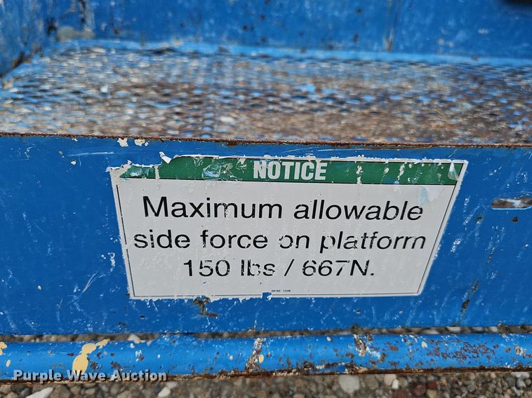 image for item DP0907 2008 Genie S-60 boom lift