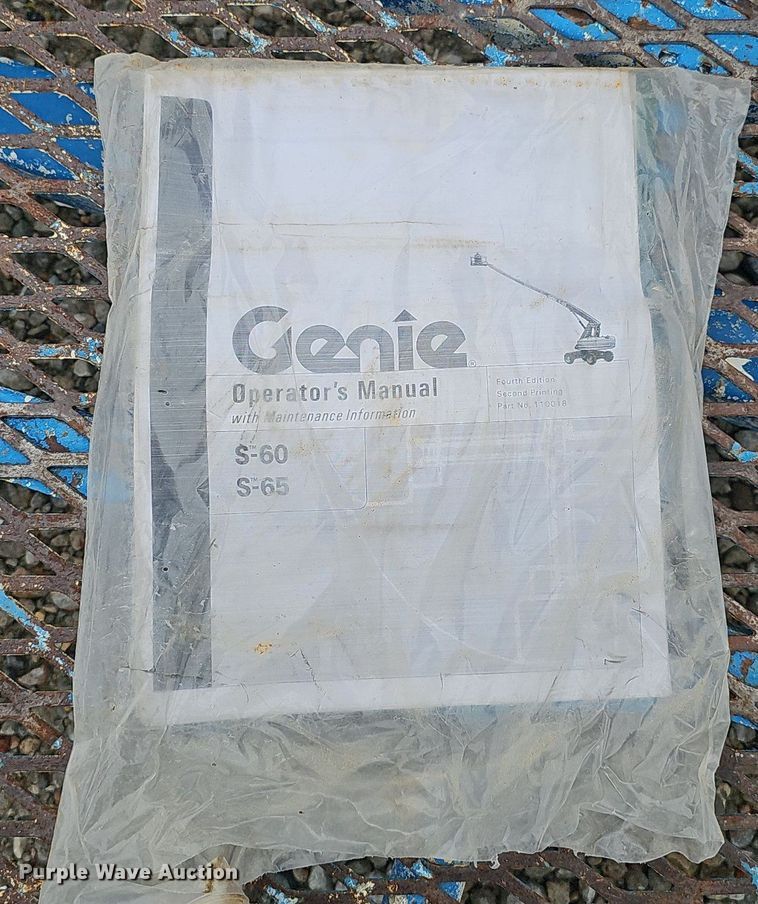 image for item DP0907 2008 Genie S-60 boom lift