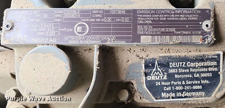 image for item DP0907 2008 Genie S-60 boom lift