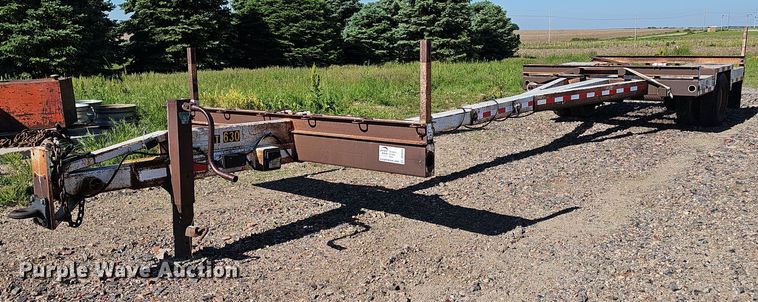 image for item DP0919 1998 Rice Trailer Co. Pole pole trailer