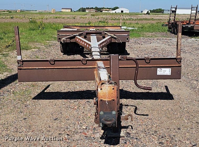 image for item DP0919 1998 Rice Trailer Co. Pole pole trailer