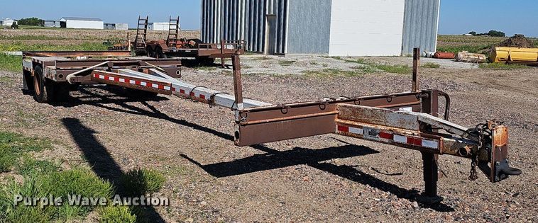image for item DP0919 1998 Rice Trailer Co. Pole pole trailer