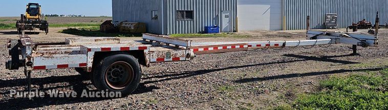 image for item DP0919 1998 Rice Trailer Co. Pole pole trailer