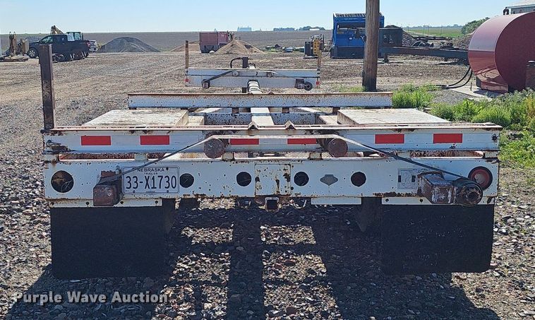 image for item DP0919 1998 Rice Trailer Co. Pole pole trailer