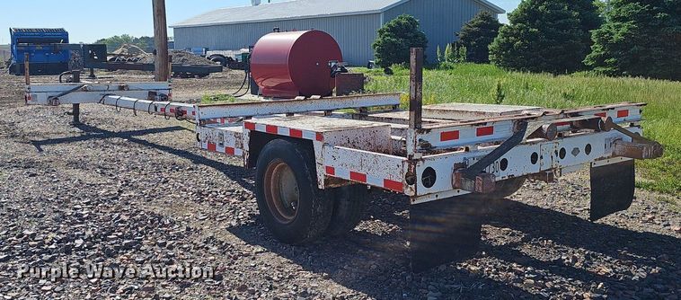 image for item DP0919 1998 Rice Trailer Co. Pole pole trailer