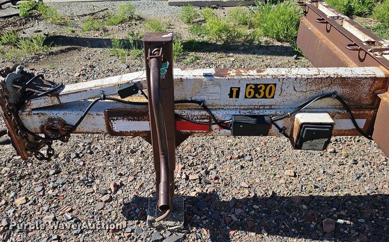 image for item DP0919 1998 Rice Trailer Co. Pole pole trailer