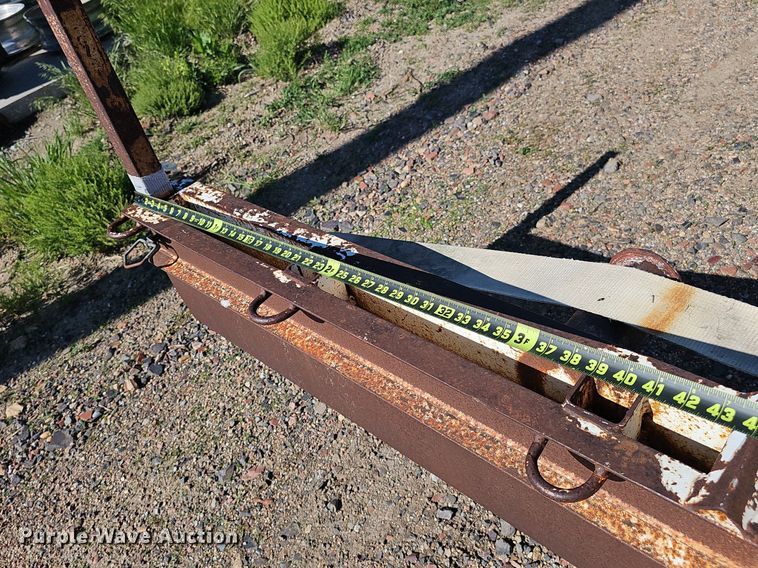 image for item DP0919 1998 Rice Trailer Co. Pole pole trailer