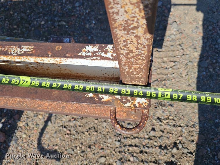 image for item DP0919 1998 Rice Trailer Co. Pole pole trailer