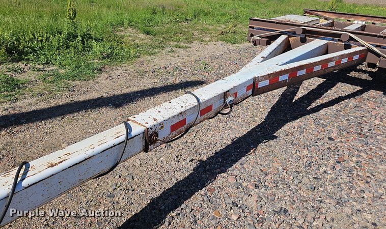 image for item DP0919 1998 Rice Trailer Co. Pole pole trailer