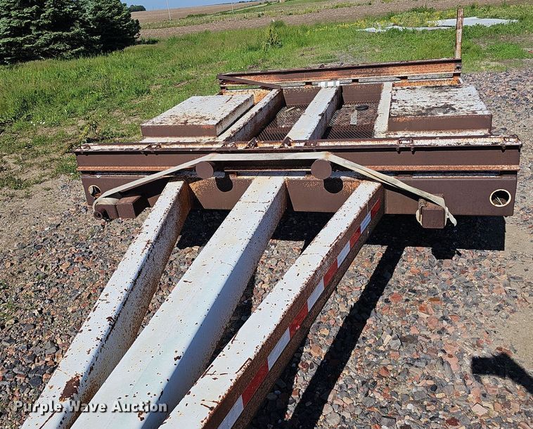 image for item DP0919 1998 Rice Trailer Co. Pole pole trailer