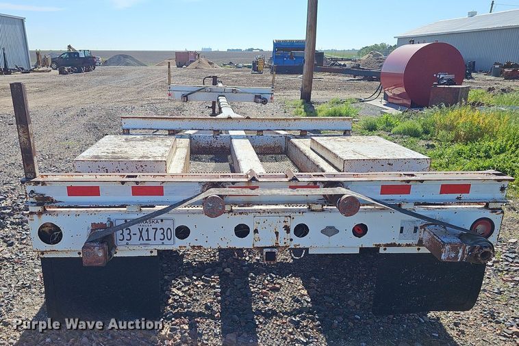 image for item DP0919 1998 Rice Trailer Co. Pole pole trailer