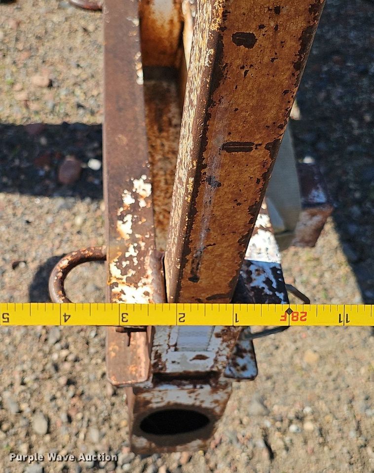 image for item DP0919 1998 Rice Trailer Co. Pole pole trailer