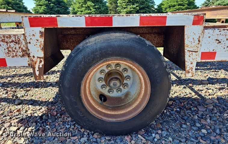 image for item DP0919 1998 Rice Trailer Co. Pole pole trailer