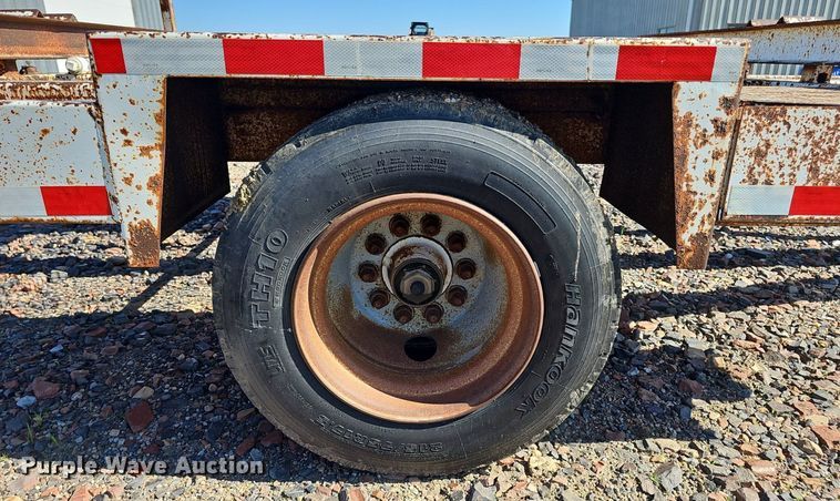 image for item DP0919 1998 Rice Trailer Co. Pole pole trailer