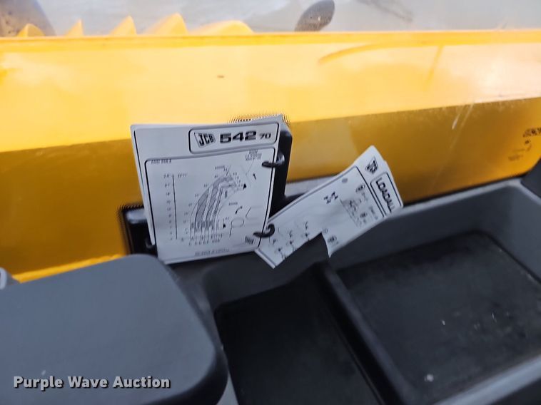 image for item DP0926 2023 JCB 542-70AG telehandler