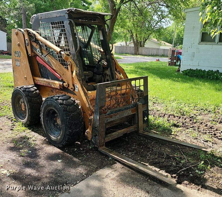 image for item DP0936 2010 Case 450 Series 3 skid steer loader
