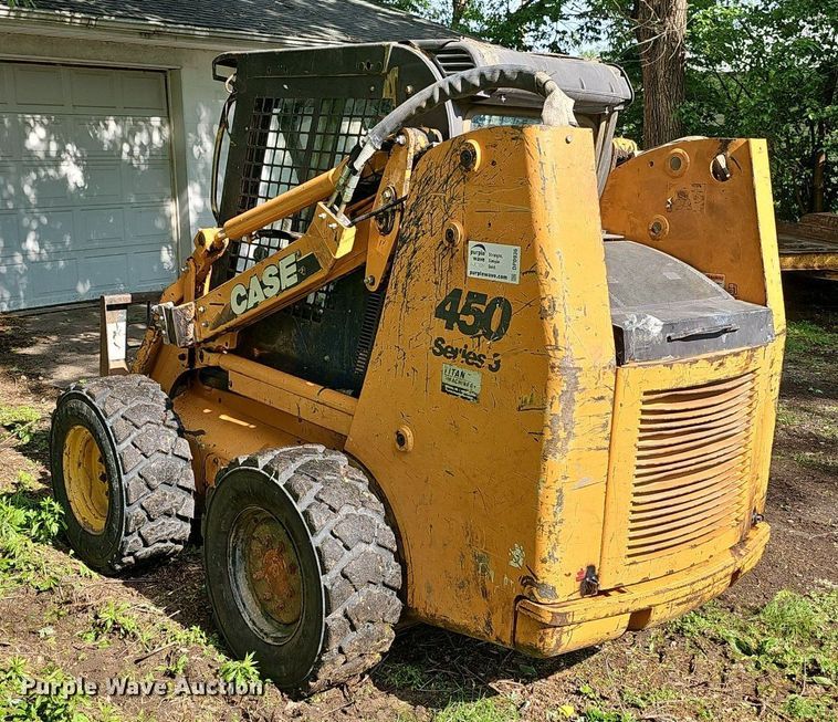 image for item DP0936 2010 Case 450 Series 3 skid steer loader