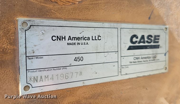 image for item DP0936 2010 Case 450 Series 3 skid steer loader