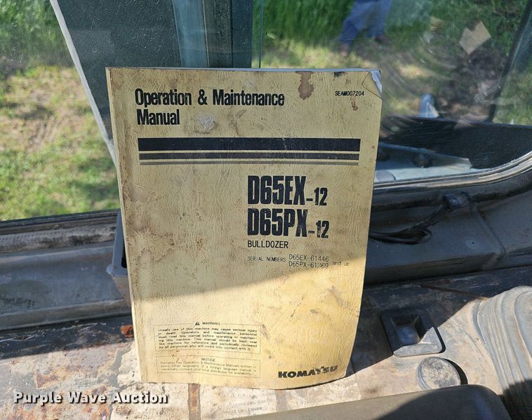 image for item DP6430 1998 Komatsu D65EX-12 dozer