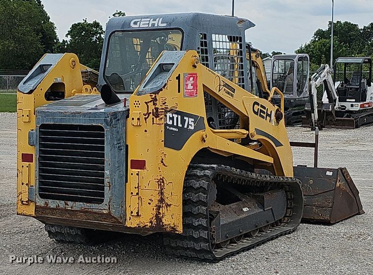 image for item DP6437 2010 Gehl CTL75 tracked skid steer loader